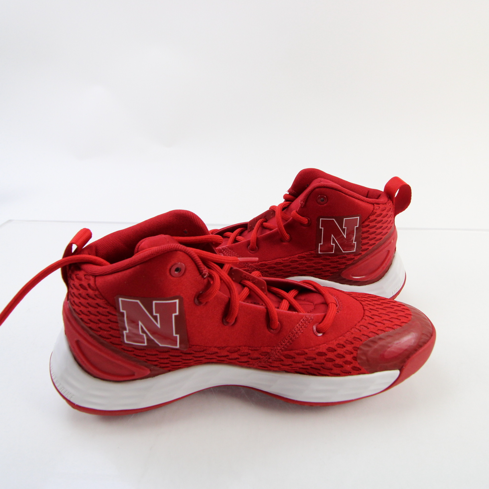 Nebraska Cornhuskers adidas Basketball Shoe Men's Red/White New eBay