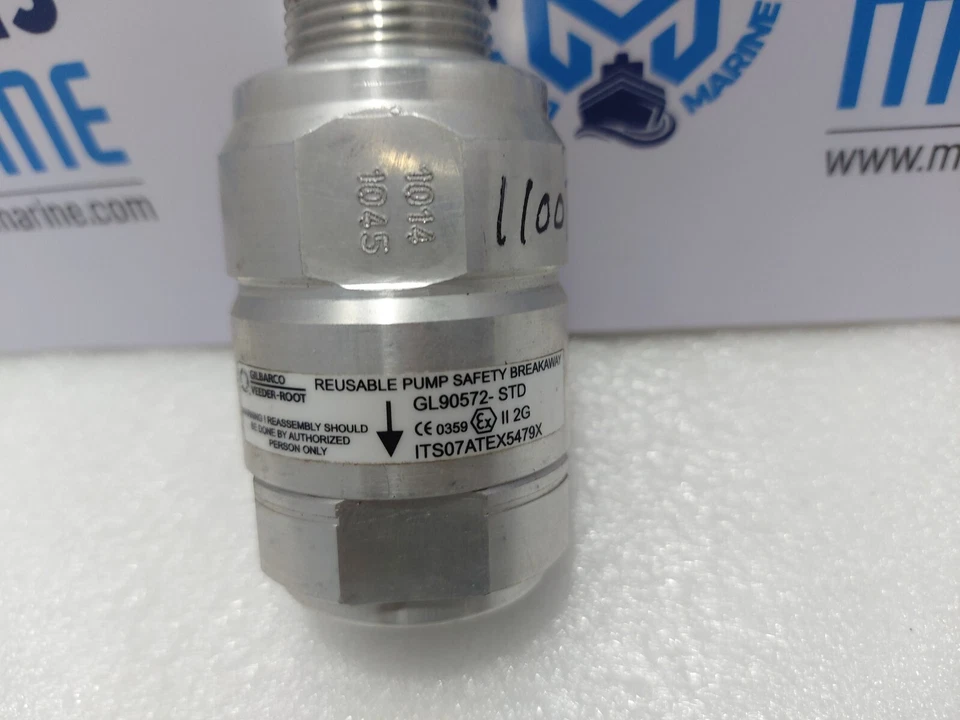 Gilbarco GL90572-STD Reusable Pump Safety Breakaway - Image 4 of 4