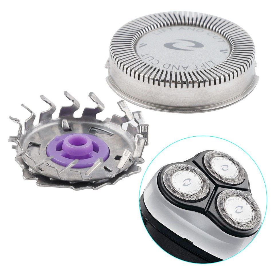 Cutter Spinning Razor 3 x Replacement Shaver Razor Head Blades Cutters For Philips Norelco ...