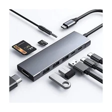 USB C Adapter Docking Station for Galaxy dex iPad Pro,USB-C Multiport Adapter...