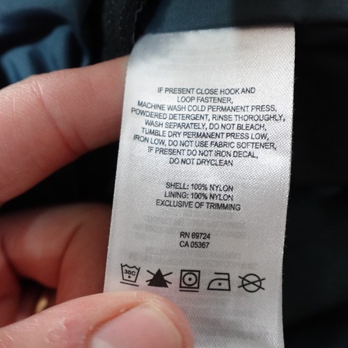 Columbia Parka Jacket Mens Large Blue Waterproof Chore Barn Interchange Outdoor - Picture 11 of 20