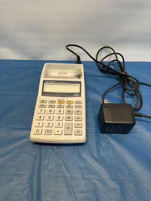Sharp EL-1611P Printing Calculator great condition/ works