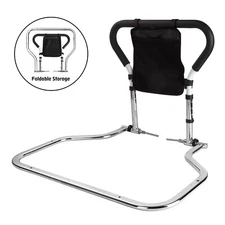 Medots Bed Assist Rail for Elderly Adults-Large Base, Foldable&Adjustable height