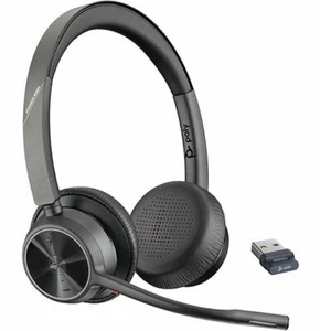 Poly Voyager 4320-M UC Wireless Bluetooth PC Headset V4230-M C USB-A 218475-02 - Picture 3 of 5