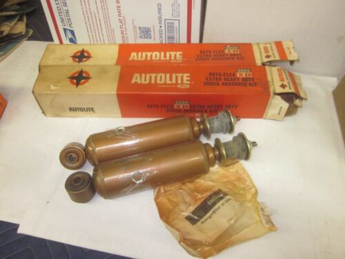 NOS 1960's-70's Ford Autolite Front Shocks AX-6 Dodge Chrysler Plymouth Mopar - Picture 1 of 6