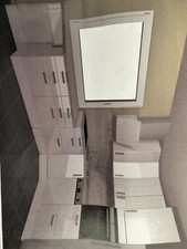 Wellmann L Küche Achtung ohne Elektrogeräte gebraucht weiß Lack 