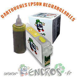 Kit cartouche rechargeable Epson T0714 pour imprimer vos photos de vacances