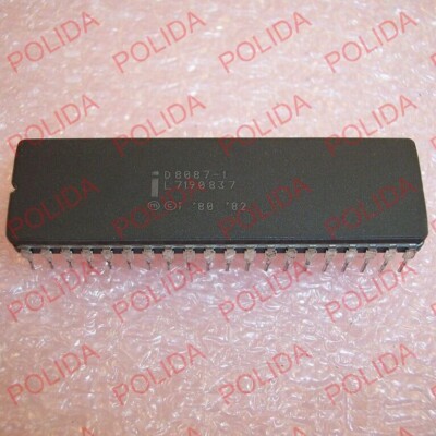 1PCS MICROPROCESSOR IC INTEL CDIP-40 D8087-1 D80871
