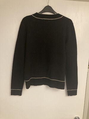 Max Studio Pullover Größe S Schwarz Strick Damen