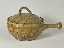 1960’s Attributed David Shaner Lidded Pot 11.6875” Long X 6.750” High