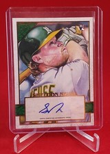 2020 Topps Gallery # 121 Sheldon Neuse Rookie Auto #87/99 Athletics