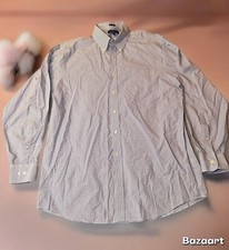 Tommy Hilfiger Men’s Dress Shirt Button Down Blue Size 16 1/2 34-35