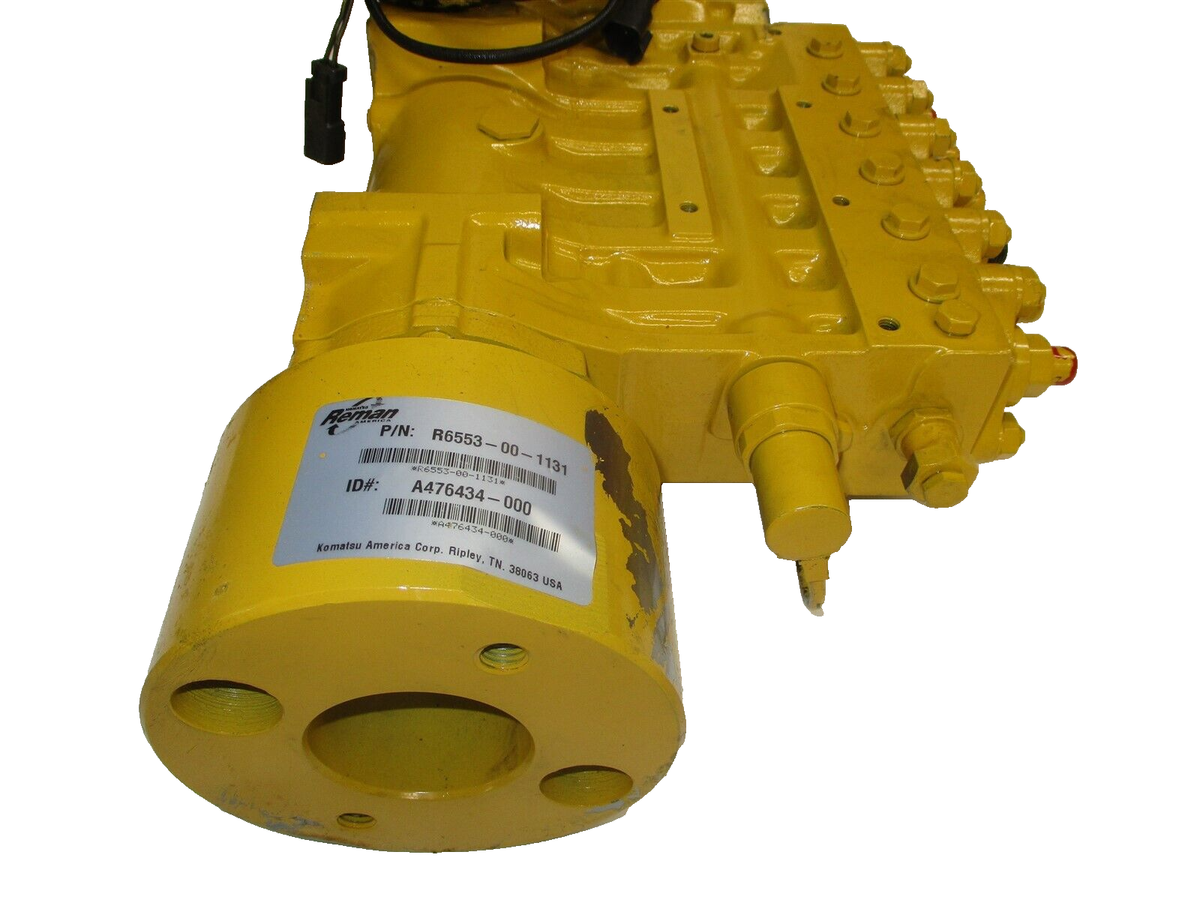 R6553-00-1131 KOMATSU D475A-3 FUEL INJECTION PUMP SDA12V140