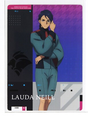 Mobile Suit Gundam: The Witch from Mercury Card No.3-035 N Lauda