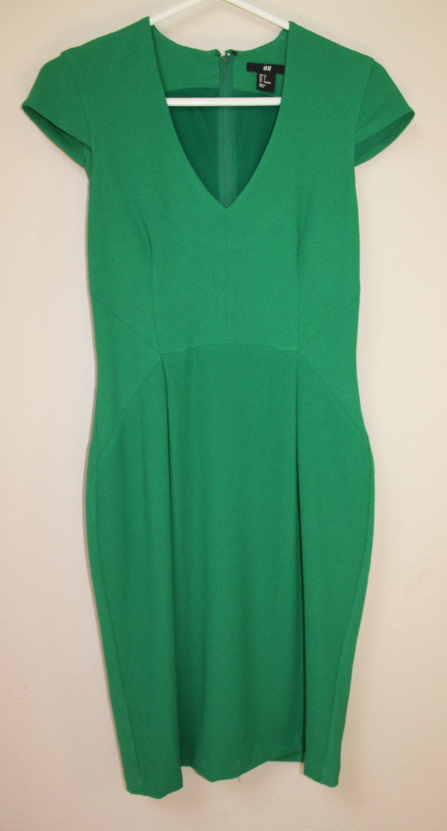 SEXY H&M Green Animal Leopard Print Fitted V Neck Sheath Leopard Dress 6 8 | eBay SEXY H&M Green Animal Leopard Print Fitted V Neck Sheath Leopard Dress 6 8 | eBay