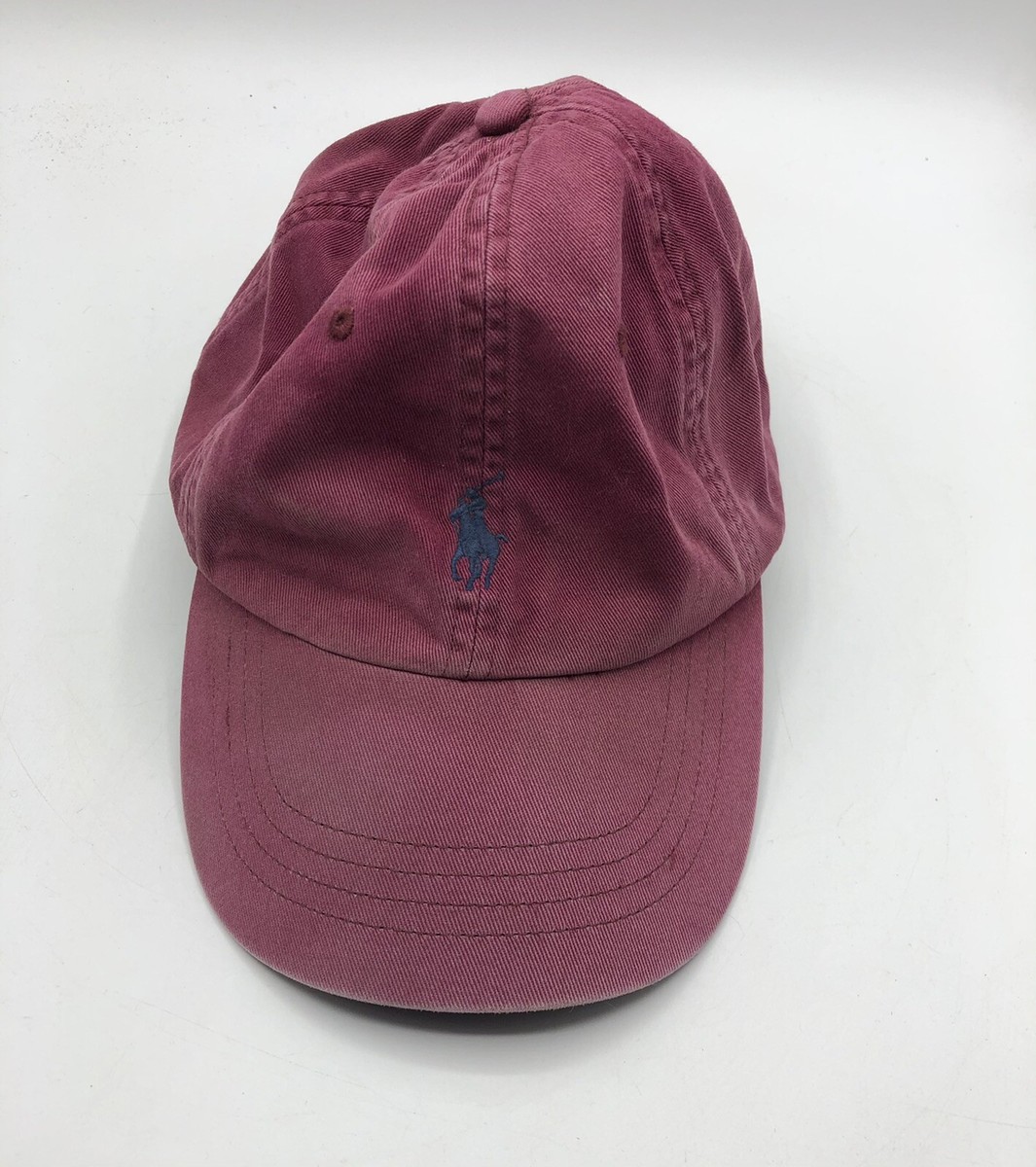 Polo Hat Ralph Lauren red one size Adjustable | eBay