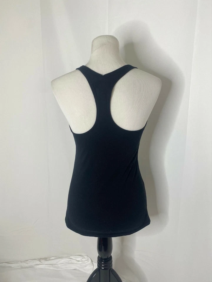 Camiseta sin mangas Victoria Secret para mujer pequeña deportiva negra blanca talla deportiva pequeña Foto 3 de 4