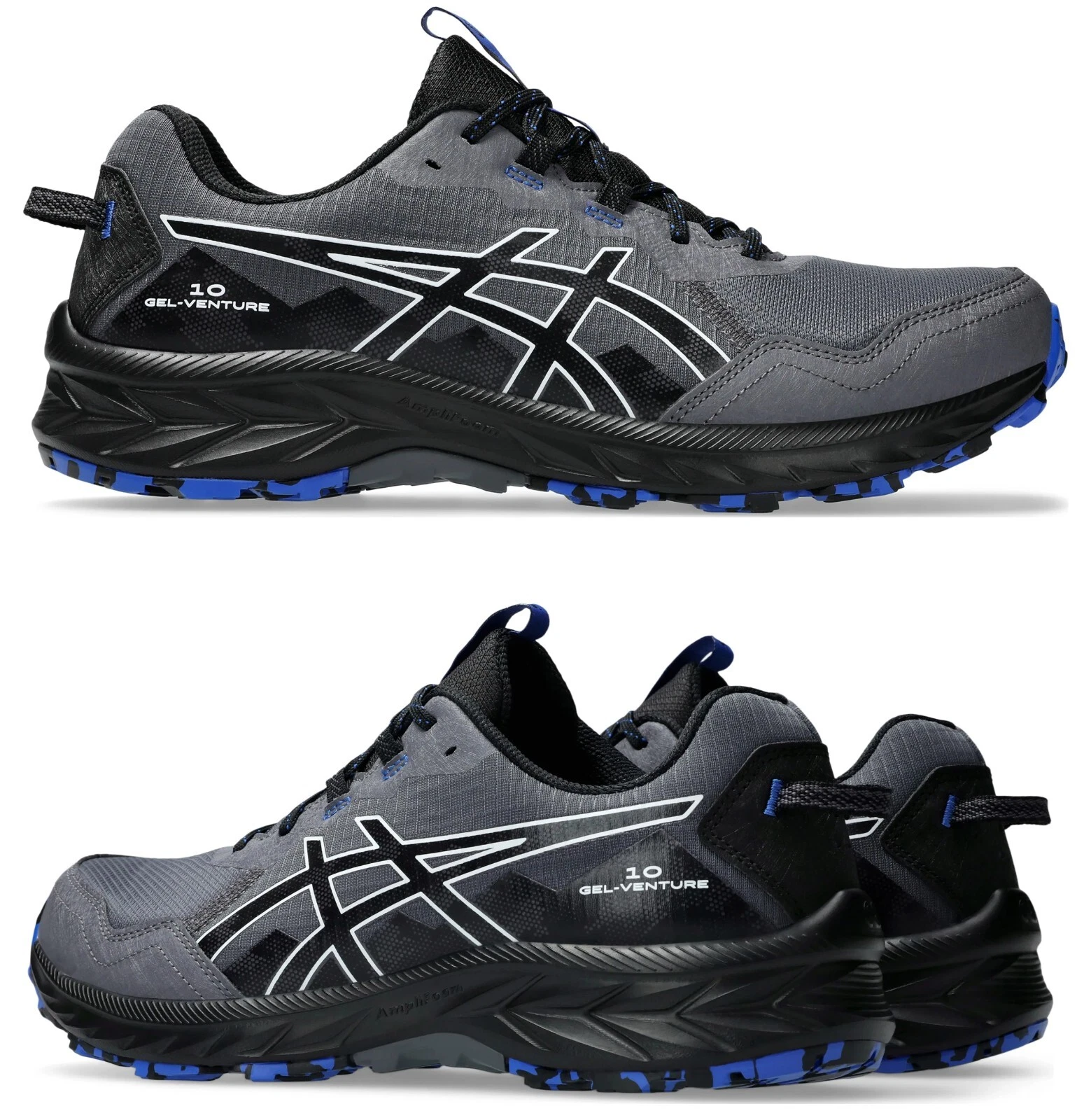 New ASICS Men's Athletic Sneakers trail running shoes casual gray blue all sizes
Opens in a new wind