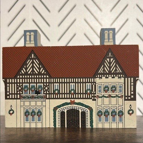 Cat’s Meow Village Callanwolde and Swan House Atlanta Christmas Series 1996 VTG - Picture 3 of 15