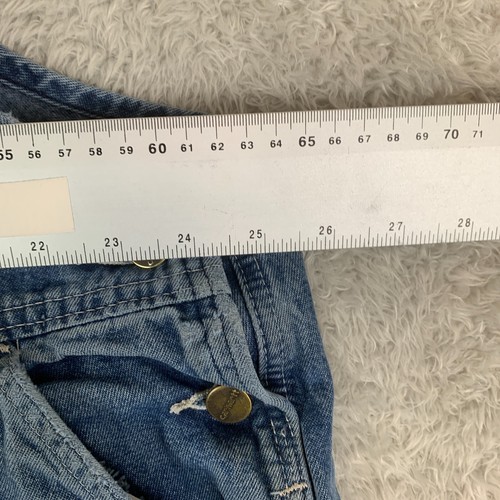 Salopette da lavoro Carhartt blu denim bavaglino da lavoro taglia 50W 32L - Foto 21 di 23