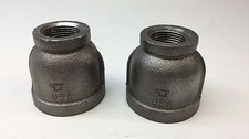 Anvil 1-1/4" x 3/4" Reducing Coupling Malleable Iron NPT Female Pack Of 2 
