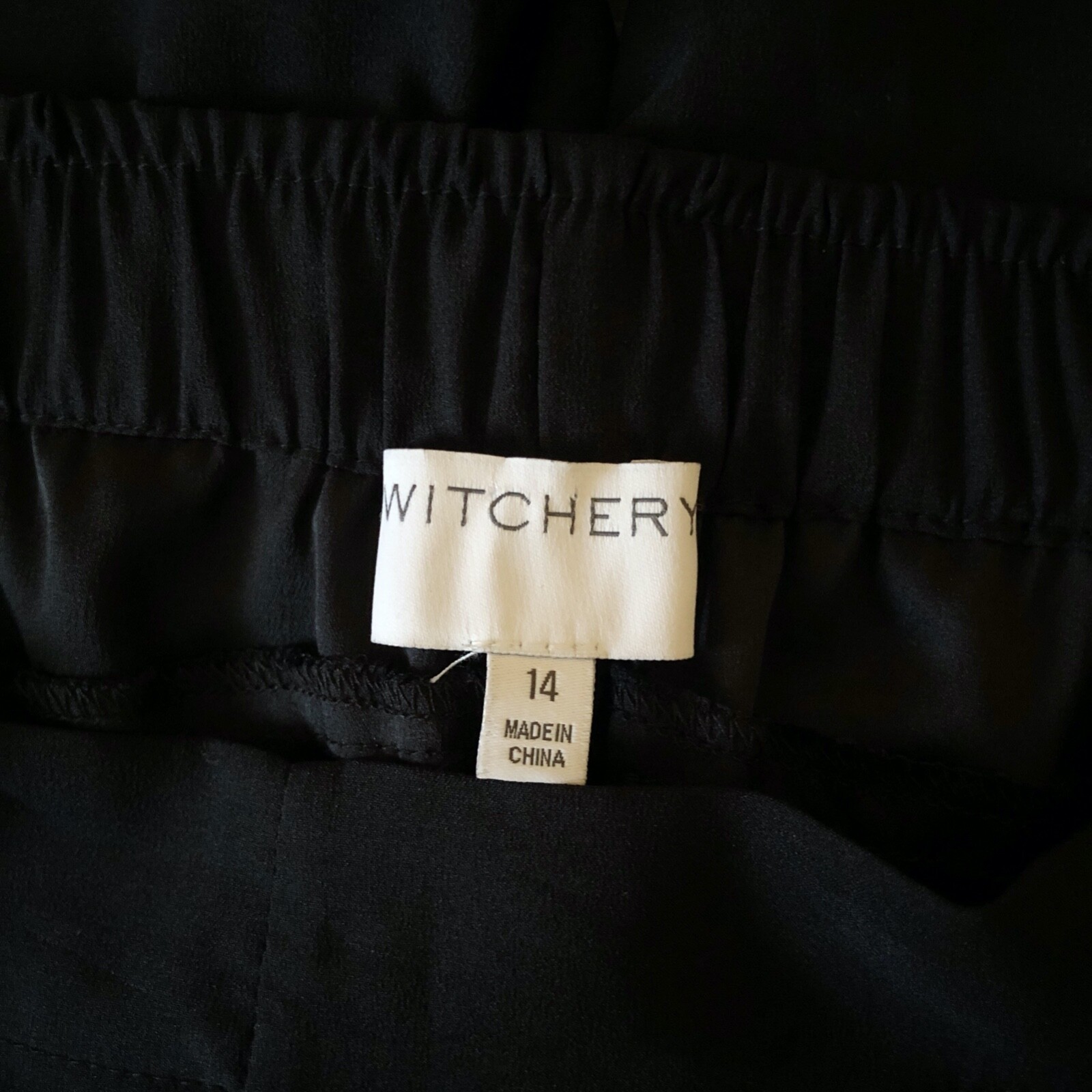 Witchery Boho Black trouser jogger 