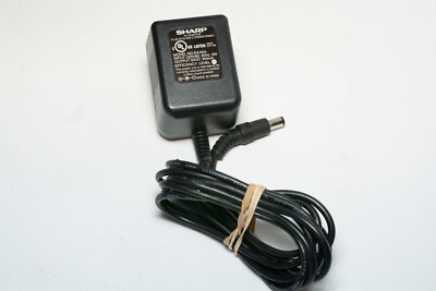 Genuine Sharp EA-65A AC/DC Power Adapter Plug In Class 2 Transformer 6V 300mA