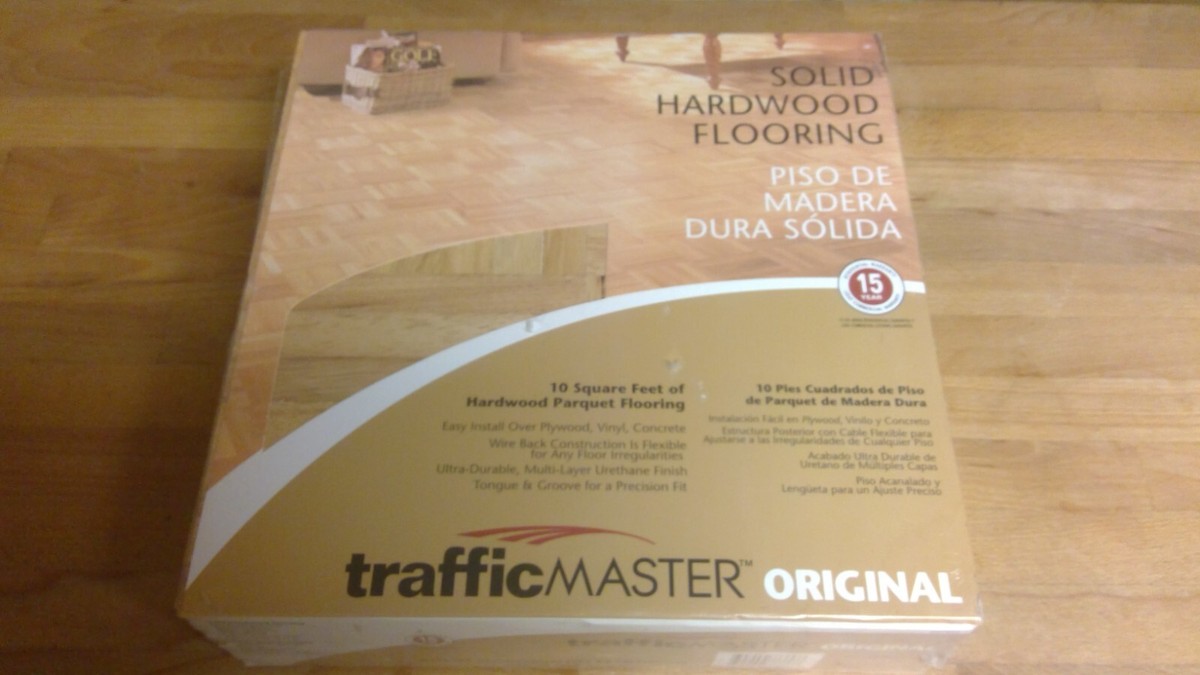 Led Trafficmaster Trafficmaster Laminate Lot Detail NEW TRAFFICMASTER LAMINATE WOOD