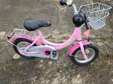 Kinderfahrrad 12" Puky mi Korb vorne Lilifee ALU Pink gebraucht guter zustand