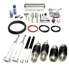 TA Technix Luftfahrwerk Kit sportliche Abstimmung silber für Mercedes 190 ​W201