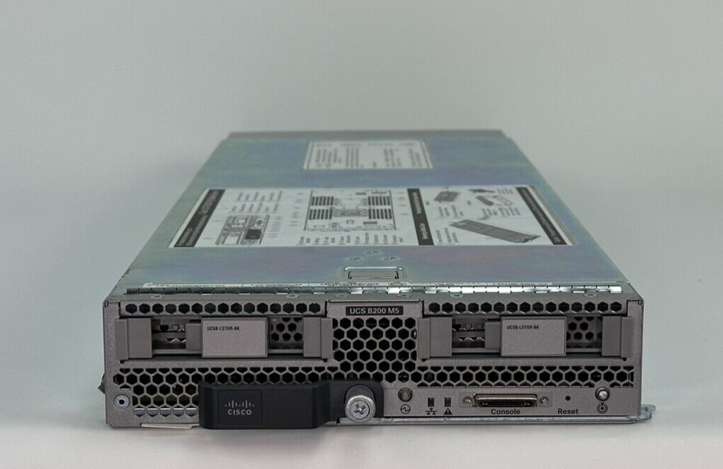 Cisco UCS B200 M5 V04 Blade Server Two 5122 3.60GHz 128GB