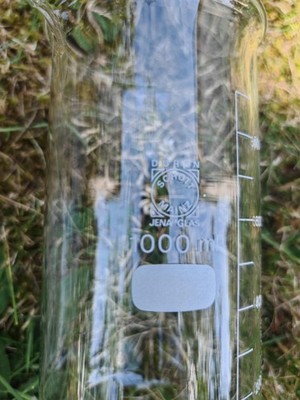 Labor Becherglas Schott Duran Konvolut, 250 , 400 & 1000 ml, gebraucht