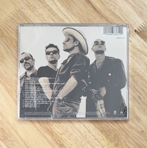 U2 - THE BEST OF 1990-2000 (CD 2002) Greatest Hits Bono BRAND NEW