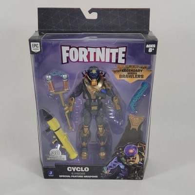 NEW Fortnite Legendary Series Brawlers CYCLO 7'' Action Figure Articulated