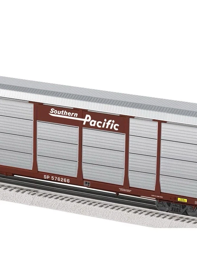 Lionel 6-19389 SOUTHERN PACIFIC 89’ Auto Rack Auto Carrier O-Scale NEW - Image 2 of 3