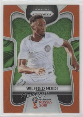 2018 Panini Prizm World Cup Orange Prizm 2/65 Wilfred Ndidi #145 0pa4
