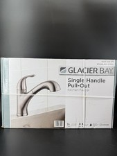 Glacier Bay Market Single Handle Pull Out Sprayer Kitchen Faucet