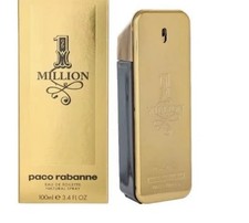 Paco Rabanne 1 Million Eau de Toilette Spray 3.4 fl oz 100 ml Regular Size