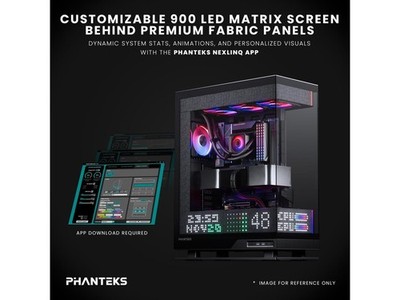 Phanteks Evolv X2 Matrix Mid Tower ATX Gaming Chassis with 900 LED Matrix