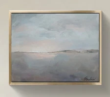 Original Impressionist Painting on 11 in x14 in Canvas - Signed by the Artist