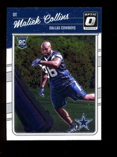 2016 Donruss Optic #132 Maliek Collins Dallas Cowboys RC Rookie Card