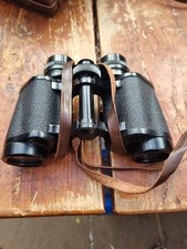 Boots Binoculars with Case 8x30 Black Vintage  Leather Strap