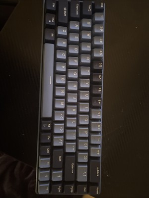MageGee Portable 60% Mechanical Gaming Keyboard, LED Backlit Compact 68 Keys