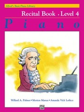Alfred's Basic Piano Library Recital Book, Bk 4 - Paperback - VERY GOOD