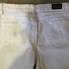 Earl Jeans Women's Sz 6 White Inseam 27 Cotton Blend so Nice! — photo 5