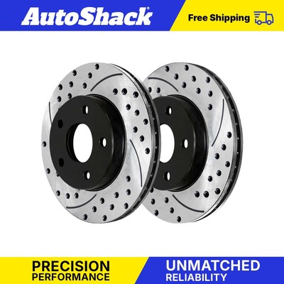 Front Coated Disc Brake Rotors Set forÂ Nissan Murano 2009-2014 Maxima 3.5L