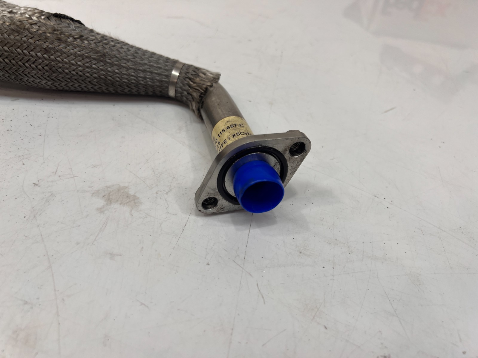 LAMBORGHINI AVENTADOR LP740 S OIL COOLER PIPE LINE OEM 470115657C