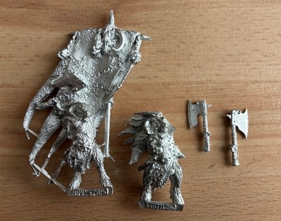 Beasts of Chaos Beastlord + Standartenträger Warhammer Old World Tiermenschen