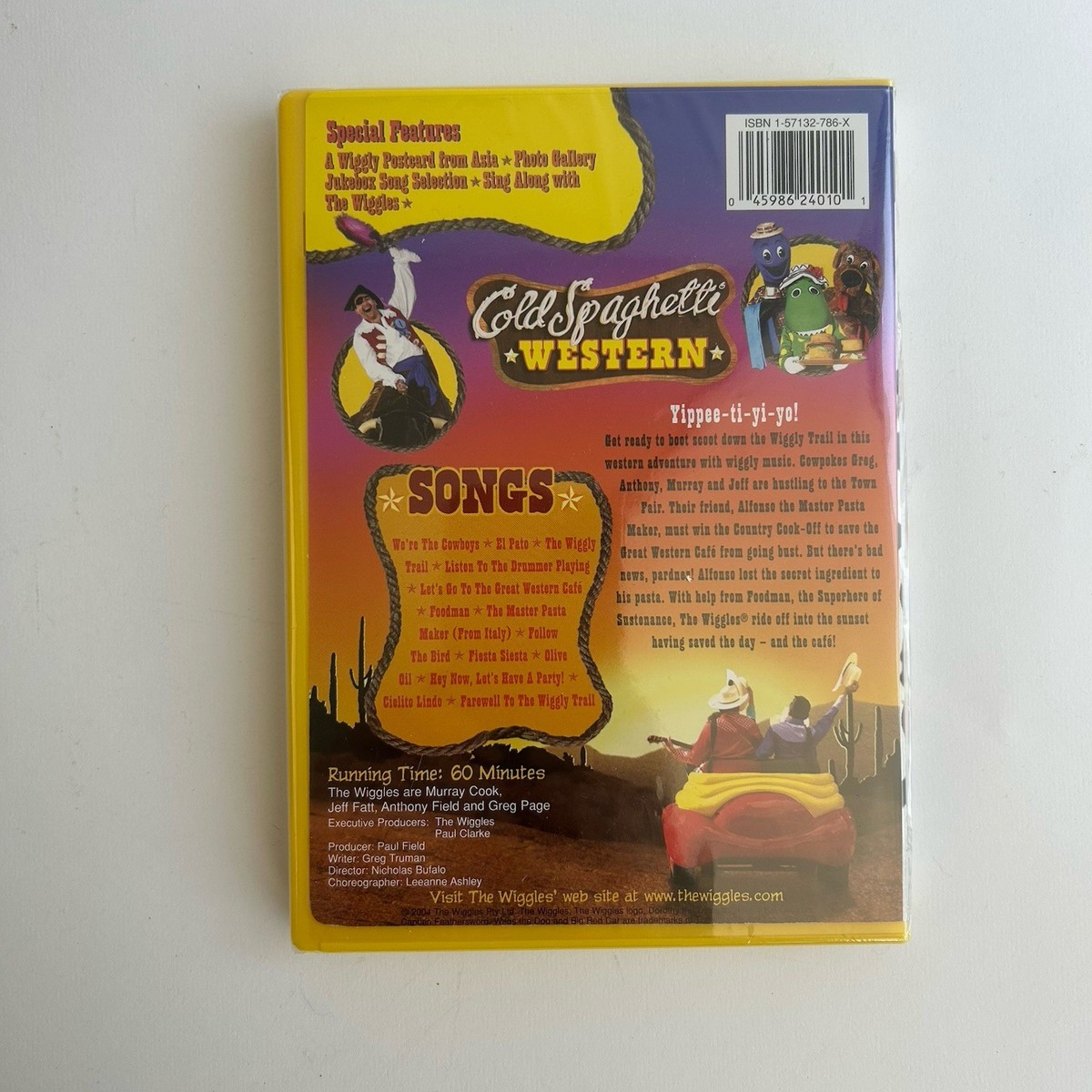 その他 Cold Spaghetti Western [DVD] The Wiggles - Cold Spaghetti Western (DVD, 2004) - New