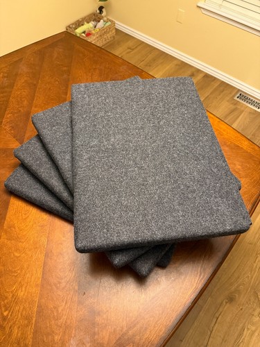 ClearSonic Acoustic Panel 4-Pack: S2216: 22x16" Sorber Baffle (Dark Grey)